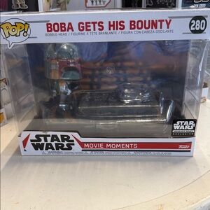 Funko Movie Moments Star Wars Boba Fett Metallic Green & Silver